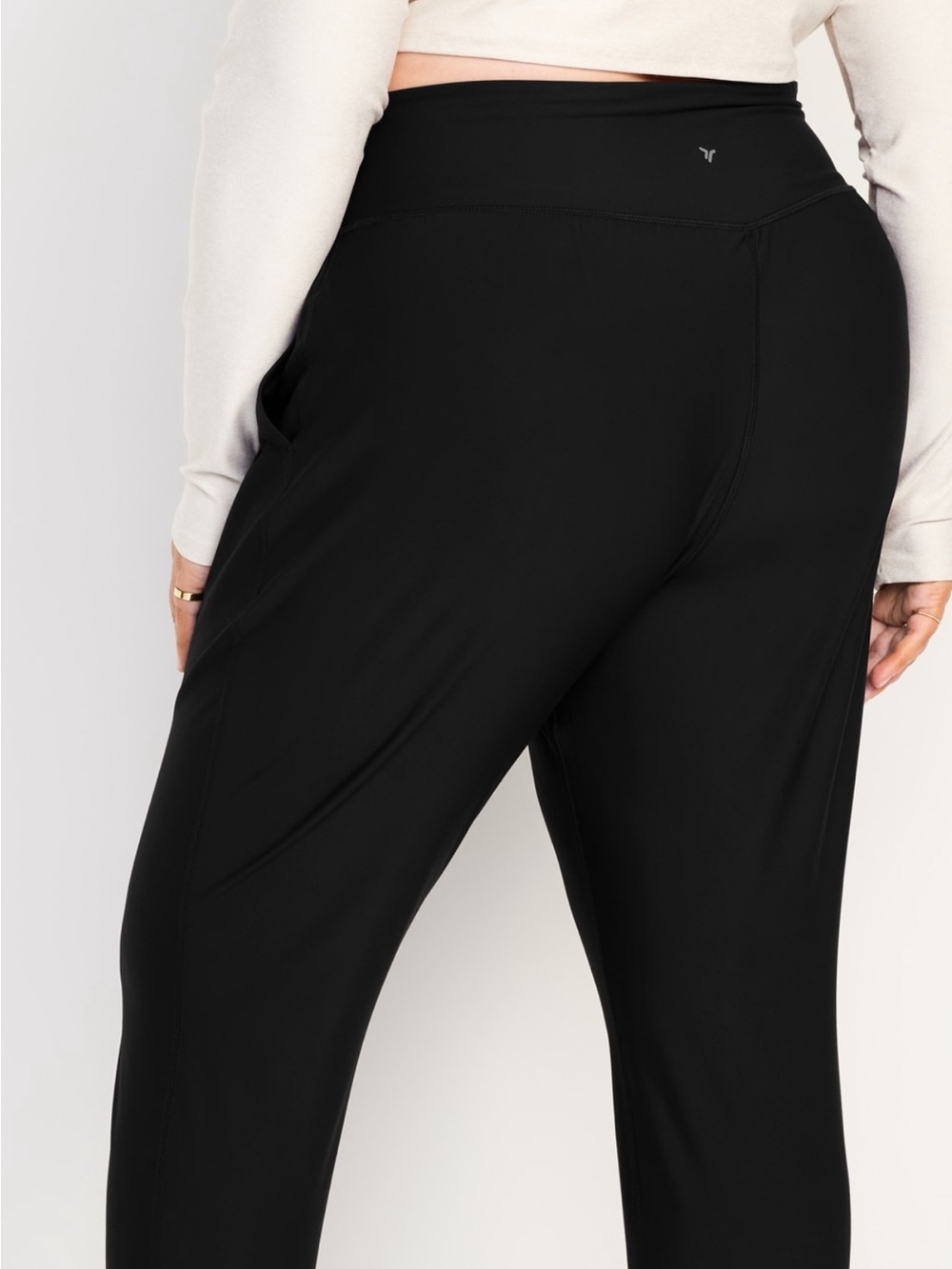 Old Navy Black high waisted power soft Joggers, size 2X